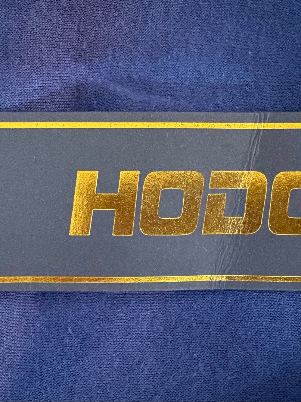 NWT HODO Navy Blue Wide Leg Sweatpants Lounge Pants Size L Tall 34” Inseam - Picture 4 of 7